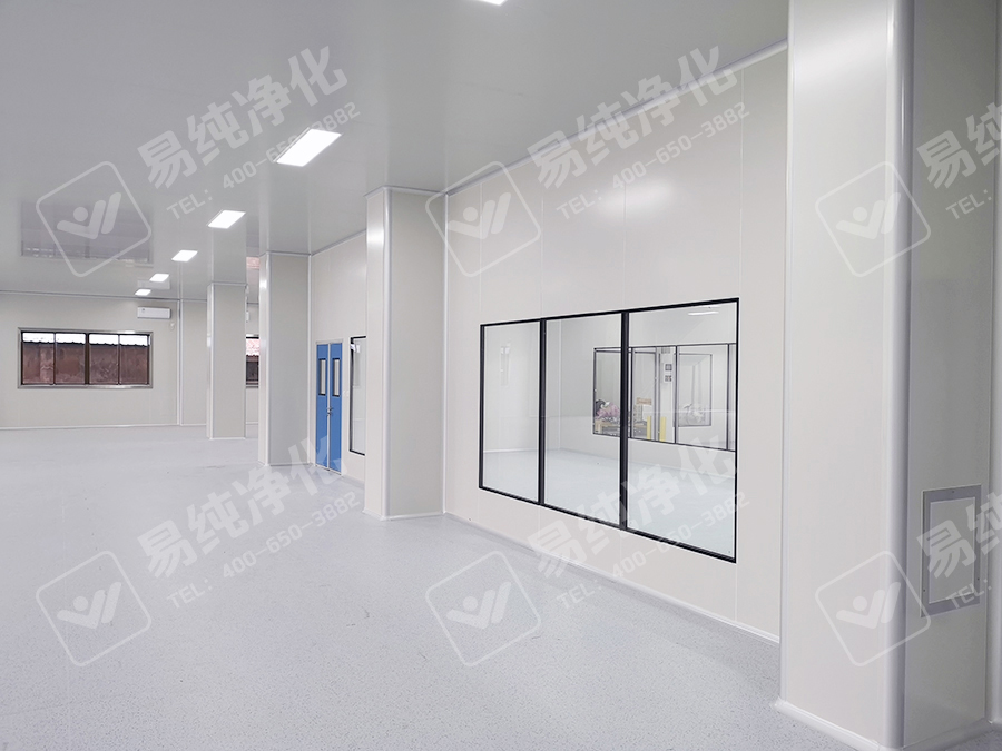 整體工程采用手工板裝修改造，吊頂采用手工單玻鎂凈化板，墻體采用手工巖棉板.jpg